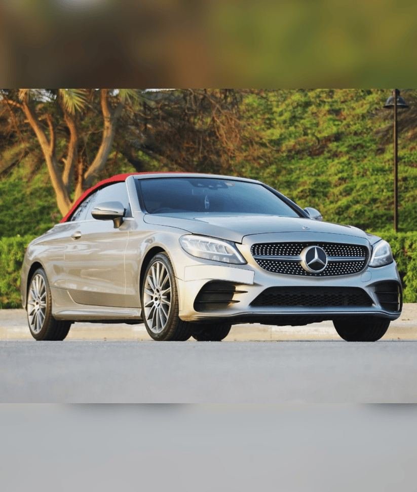 Mercedes Benz C300 Convertible 2020 rental Dubai