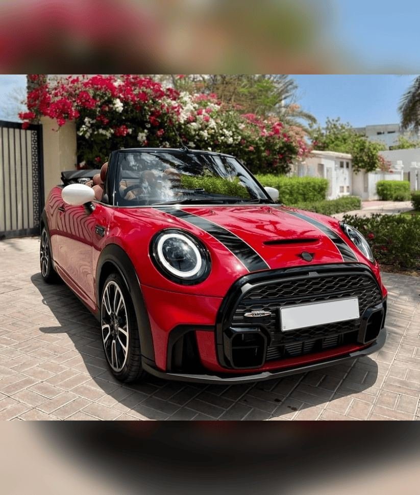 Mini Cooper S Convertible 2023 rental Dubai