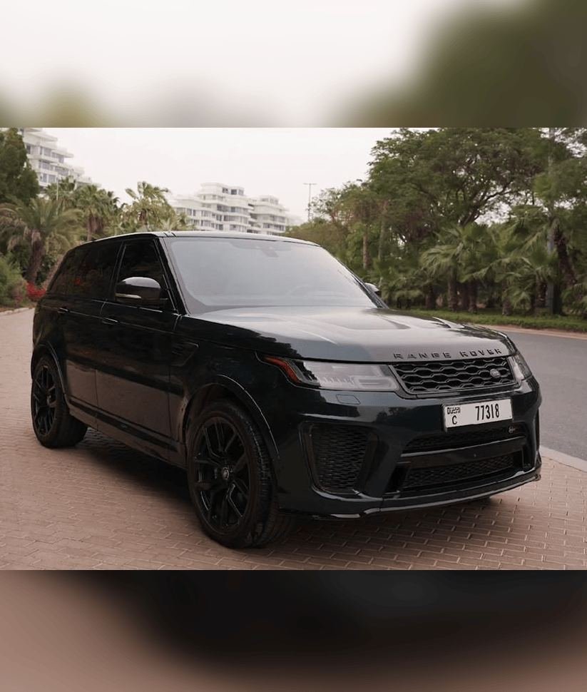Range Rover SVR 2022 rental Dubai